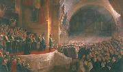 Tom roberts, Opening of the First Parliament of the Commonwealth of Australia by H.R.H. The Duke of Cornwall and York
